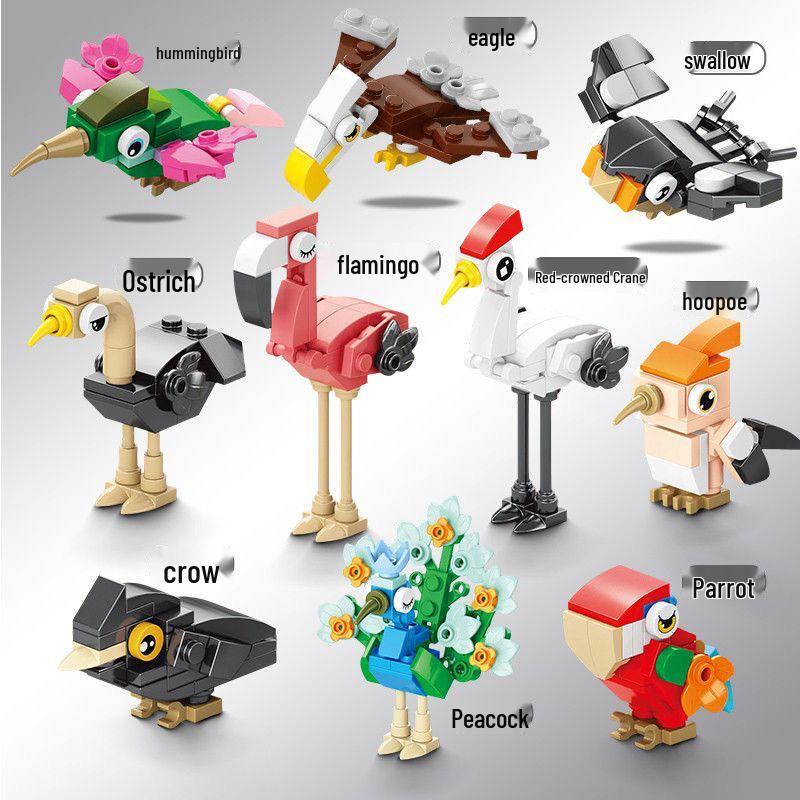 Совместимые LEGO Mengdan Мультяшная кукла Строительные блоки Развивающие игрушки Слепая коробка для детей Подарок.