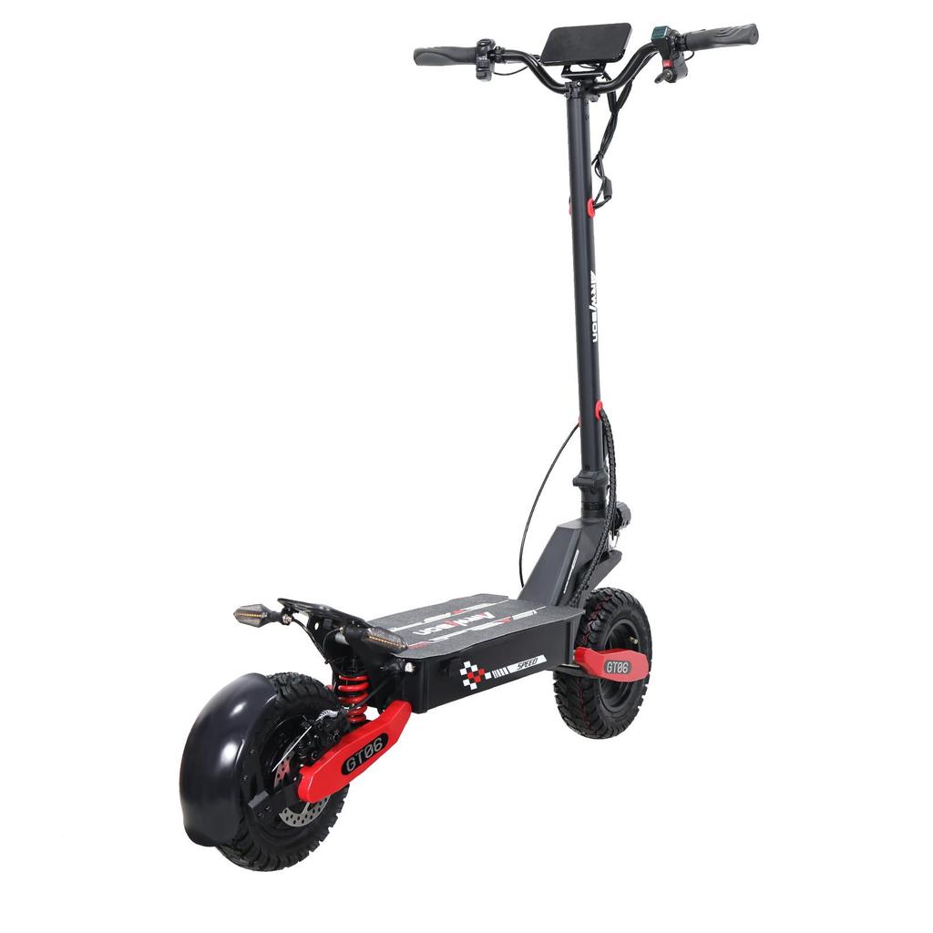 Arwibon GT06 Electric Scooter Adults, 1200W Motor 11" Off-Road Tires 48V 13Ah Battery