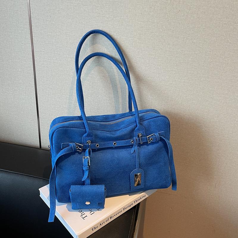 Niche Design Simple Work Commuter Shoulder Bag Women's New Trend Fashion Baguette Armpit Bag