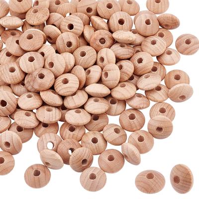PH PandaHall Abacus 120 15mm Wooden Abacus Handmade Craft Supplies Beads, Pieces, Beads, Crafts, Gifts, Materials,