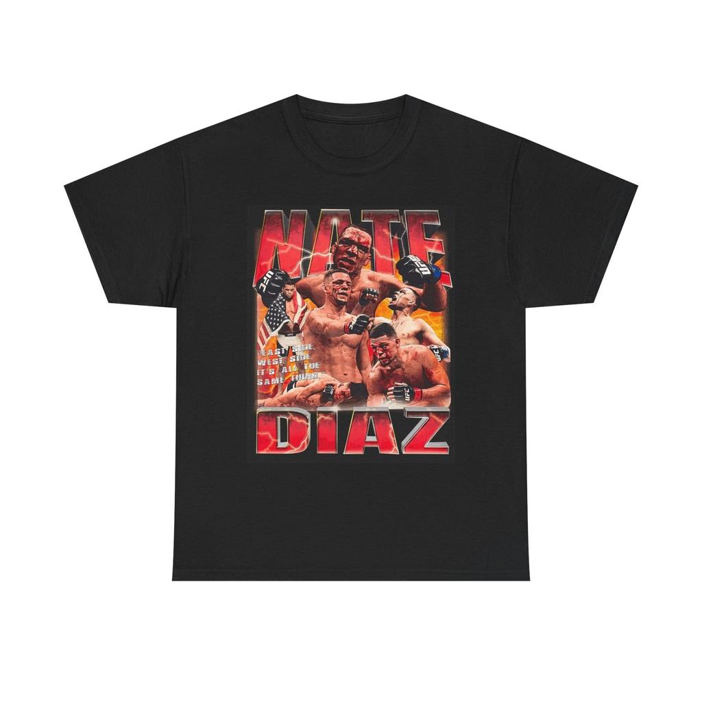Herren- und Damen-T-Shirts Nate Diaz Grafik