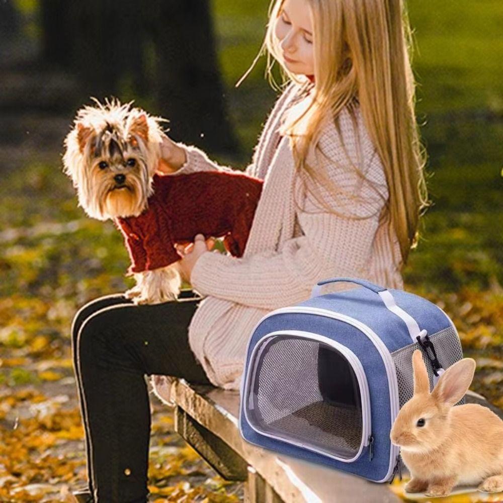 Breathable Small Pet Backpack Lightweight Pet Carrier Bag Parrot Pet Handbag  Outdoor