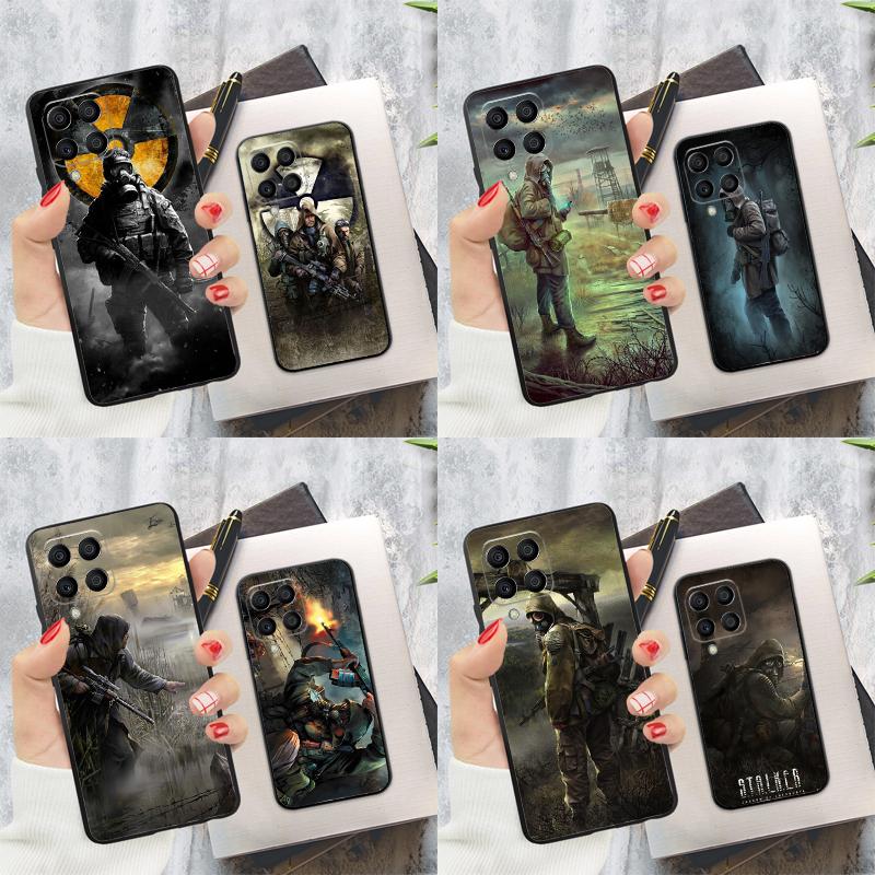 Stalker Clear Sky Case For Samsung Galaxy M15 M55 M13 M23 M33 M53 M31 M51 M14 M34 M54 M20 M30s M12 M32 M52
