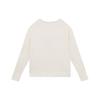 New FILA Knitwear Women's Steam White F11W331409F-IV