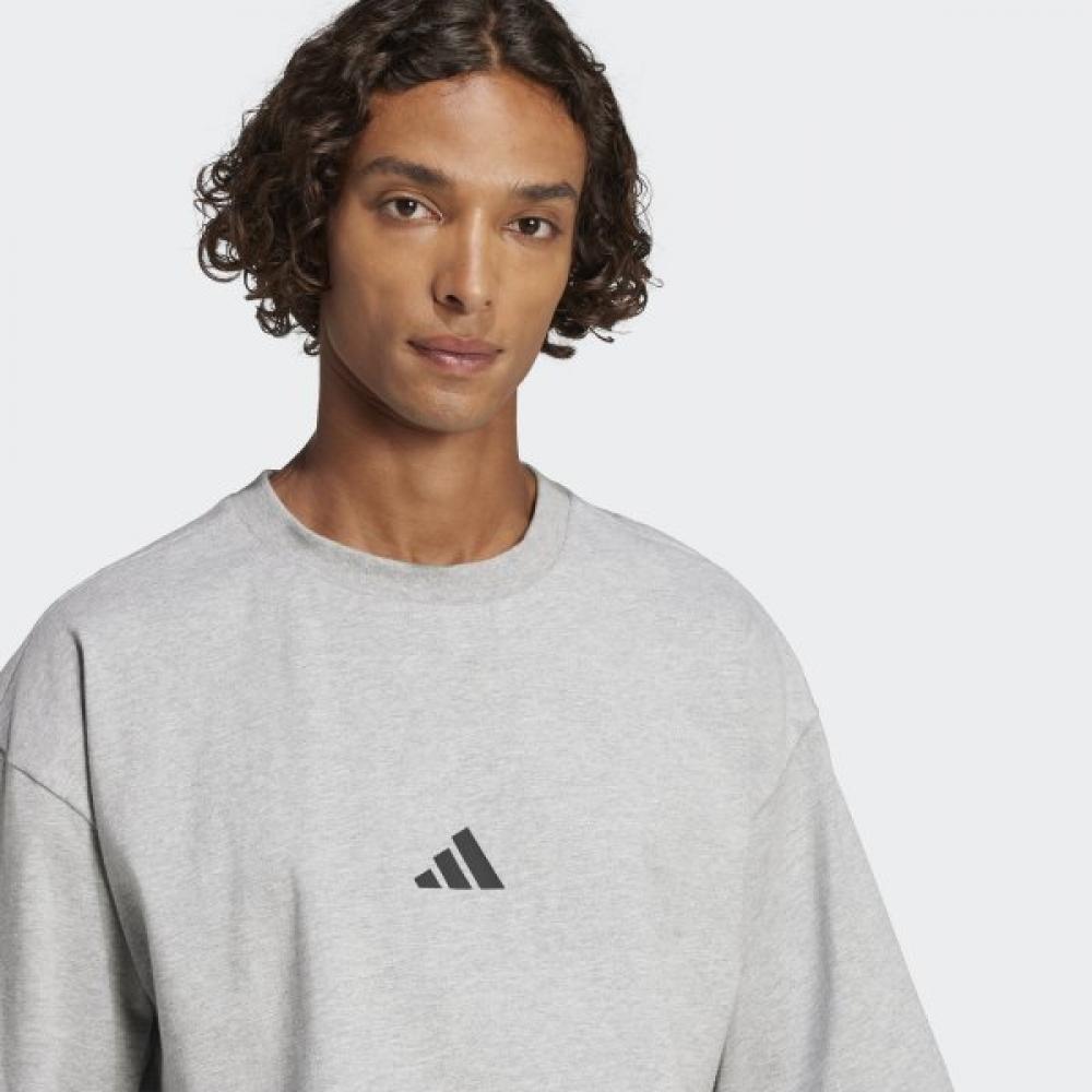 Adidas Unisex T-Shirt mit kurzen Ärmeln für den Alltag Jc5340 Future Icon T-Shirt mit kurzen Ärmeln und kleinem Logo