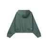 Nike Letter Pattern Hoodie Long Sleeve Sweatshirt for Women In Green