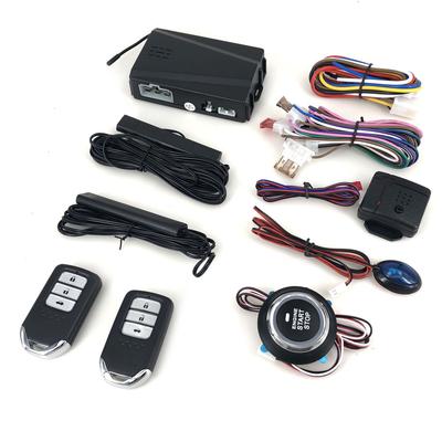 Universal Car Alarm Passive Keyless Entry One Button Start Remote Control System