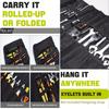 Carrying bag reel type tool kit electrician tool insert bag canvas Oxford cloth tool kit tool bag hardware tool kit
