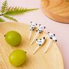 16Pcs Fruit Fork Easy To Clean Cute Panda Shape Food Dessert Picks Food-grade Bento Picks for Children