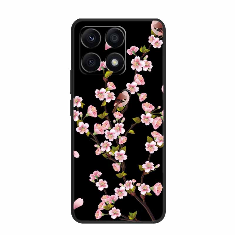 Black Silicone Case For Xiaomi 15T Pro Case Cartoon Cat Soft Back Cover For Xiaomi 15T 5G 17 14T Pro Phone Case Coque Funda Para