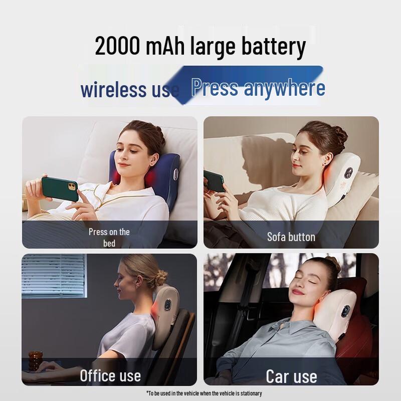 Westinghouse Wireless Deep Kneading Massager CN plug (adapter included)