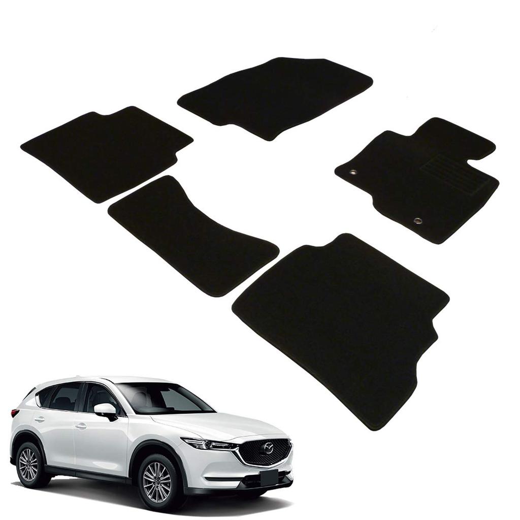 Covoraș Auto Covoraș de Podea Producție Internă KF Negru Formă Rezistentă la Alunecare Piese Speciale Covoraș Auto (Seria Mazda CX-5) Anti-alunecare (Magazin auto)