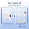 Universal Charger Plug & Cable Set for Fast Charging: Compatible with Apple, iPhone, Huawei, Vivo, Honor, Mate