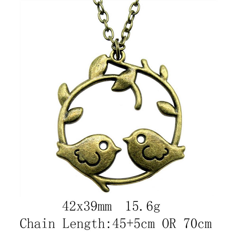 Father's Day Neck Decoration Bird 45cm Or 70cm Long Chain Necklace Biz Male Necklace