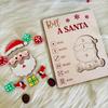 Christmas Puzzle Dice Game Santa Claus Wooden Jigsaw Puzzles for Adults Fun Holiday Activity for Kids Unique Christmas Party Game