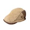 Simple forward hat female retro showing small face wearing beret big head circumference duck tongue newsboy painter hat tide
