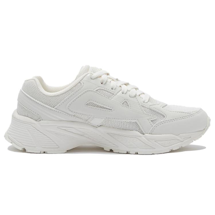 Fila Platform Low Top Running Shoes Unisex Beige Korean Style 1GM00828D_050