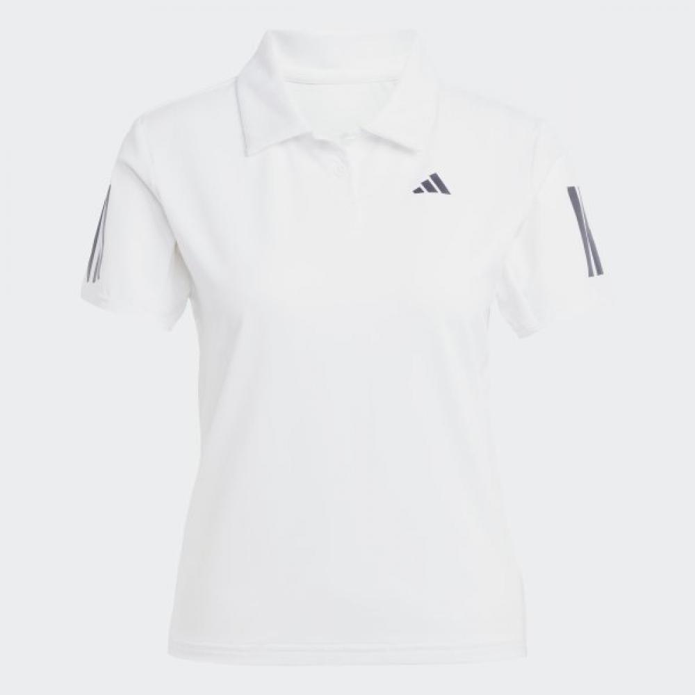 Adidas Women S Club tenniS Polo Shirt  A Free Shoulder Polo Shirt With climAcool Technology