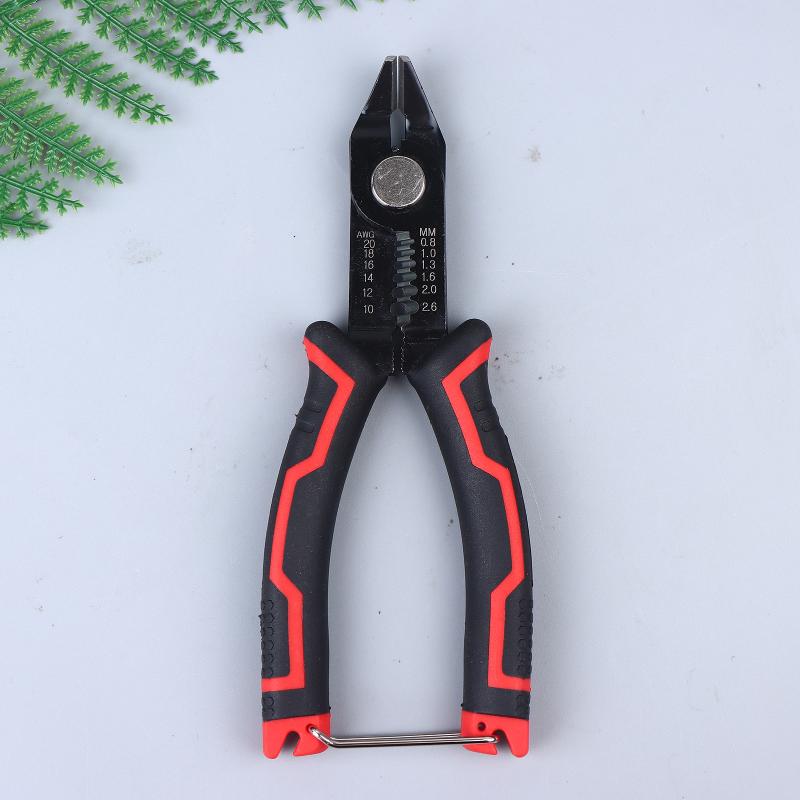 Multi-Functional Wire Stripper Pliers 6.5 Inch Wire Strippers Cable Cutter Tool Crimping Pliers Wire Electrician Hand Tools