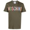 Moschino Mens Embroidered Logo T-Shirt