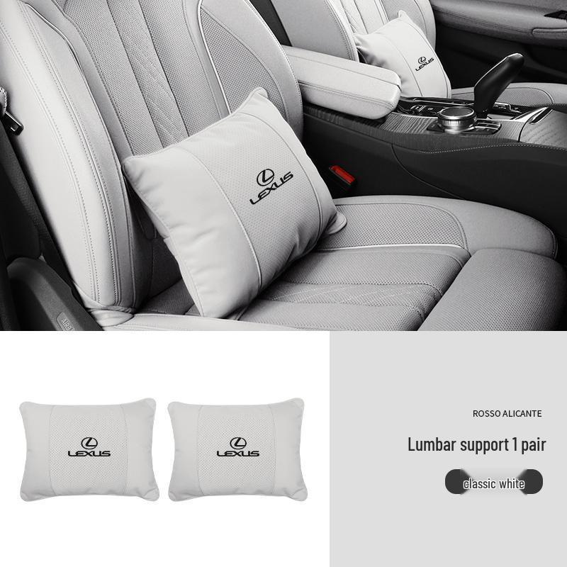 Compatible with Lexus suede seats, headrests, and lumbar supports (ES200, NX260, UX, RX300).
