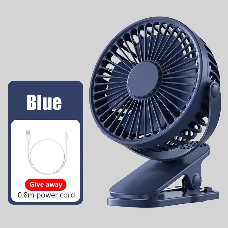 

HOMEFISH Portable Mini Hand Clip Fan USB Quiet Electric Desktop Cooling Fan High Quality Small Air Cooler for Student Dormitory