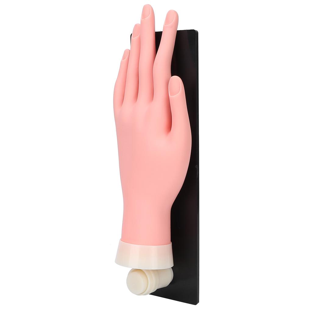 Nail Art Training Practice Hand Manicure Mannequin Fake Hand for Nail Training Display