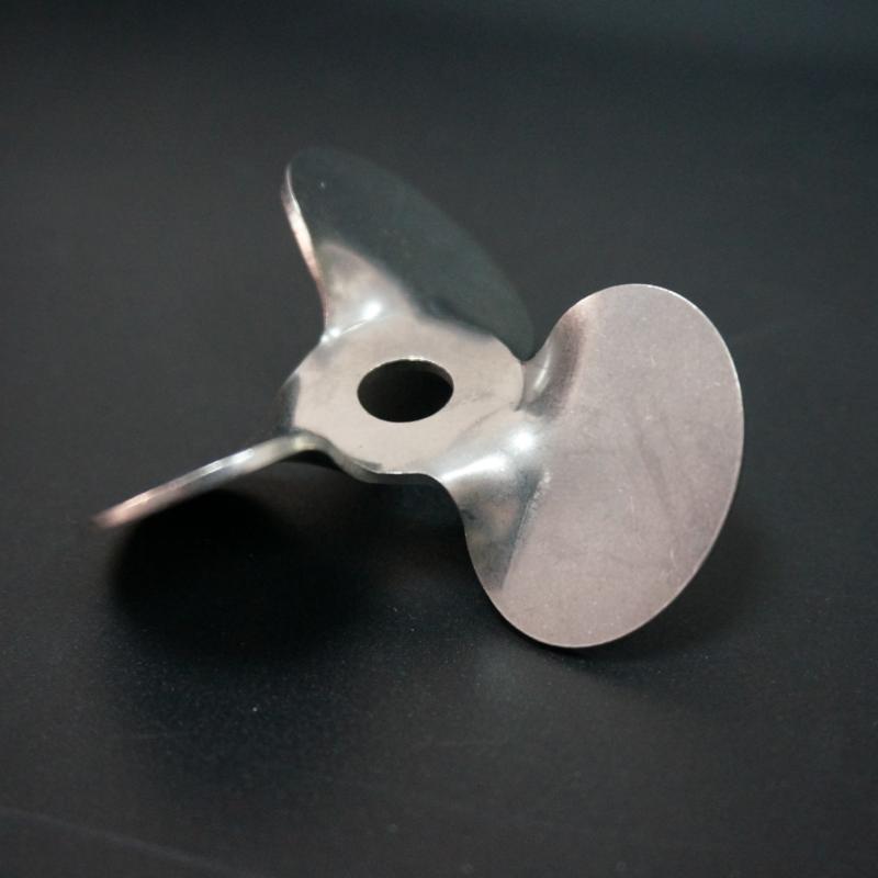 1pcs DIA 40/50/60/70/80/100/120mm 304 Stainless Steel Three-blade Stirring Paddle Laboratory 45 Degree Angle Stirring Blade 4cm blade