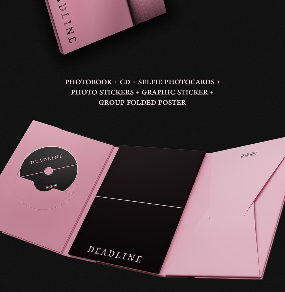 [KTOWN4U TIME ATTACK EVENT] BLACKPINK - 3rd Mini Album [DEADLINE] (BLACK / PINK ver.)
