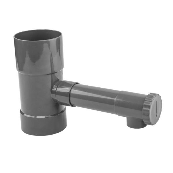 Regenwateropvanger Collector Voor Dakgoot Met Klep Filter Diameter 100 Mm