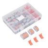 Press Type Wire Connectors Compact Splicing Terminal Assortment Kit Quick Connect Electrical