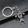 Pendant Music Sport Theme Keychain Athletic Musical Charm Key Ring Hobby Lover Gift For Jewelry Making DIY
