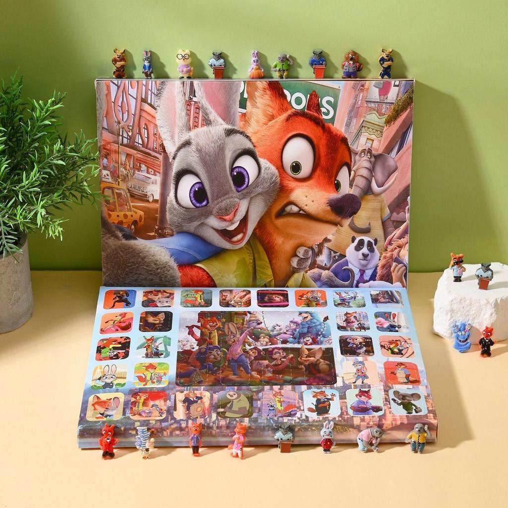 Zootopia/lafufu Blind Box , Contains 40 Different models,Halloween Decorations, Christmas Gifts for Kids, Adults, and Teenagers