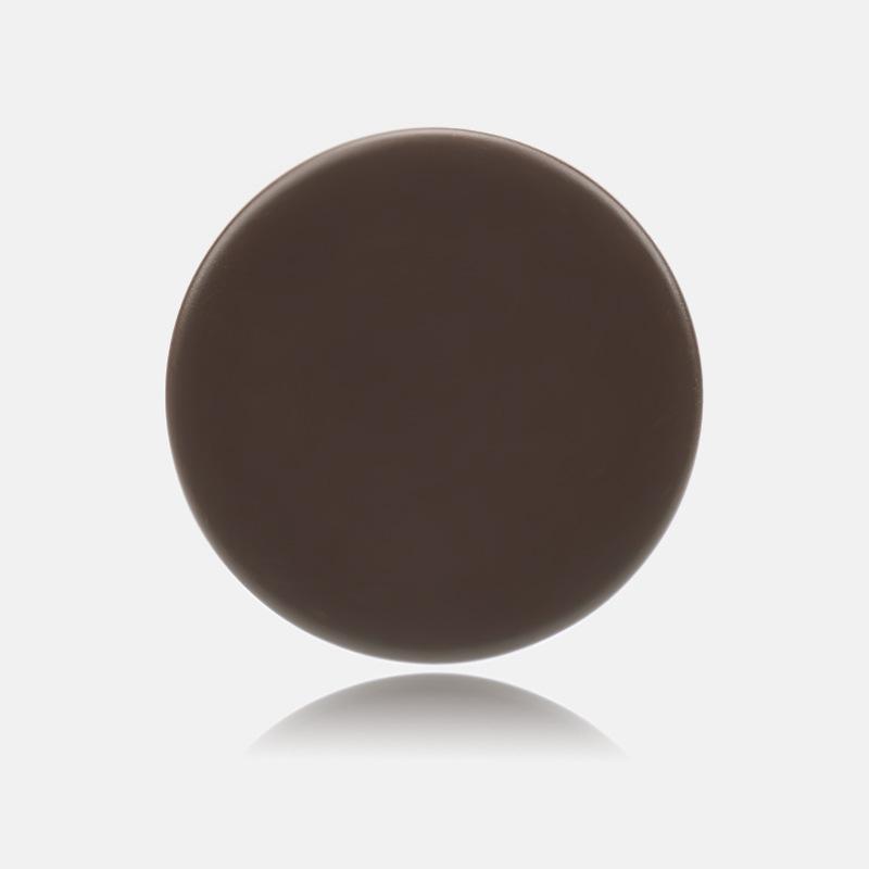 

10 шт. Утолщенные пуговицы с высоким основанием, плоские, из смолы, с краской, для пальто, тренча, блейзера, круглые, универсальные Cocoa Brown 20mm