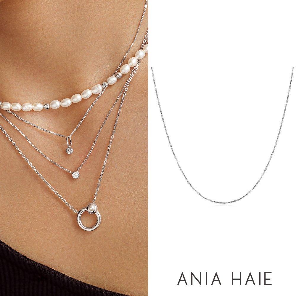 

Silver Spear Chain 925 Silver Necklace N061-02H