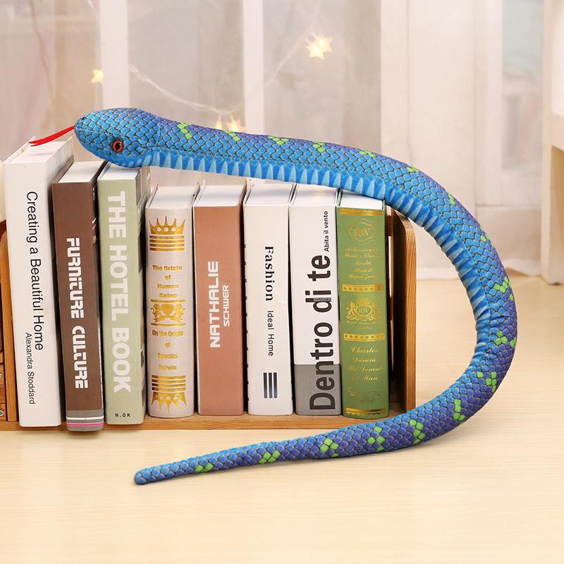 Amazon Python Simulations-Schlangen-Stofftier Trickpuppe Große Schlange Muppet Weiche Stoffpuppe