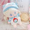Strap Pants Cotton Doll Suit Dress Up Plush Dolls Clothes Cotton Doll Clothes Set  Children's Gift