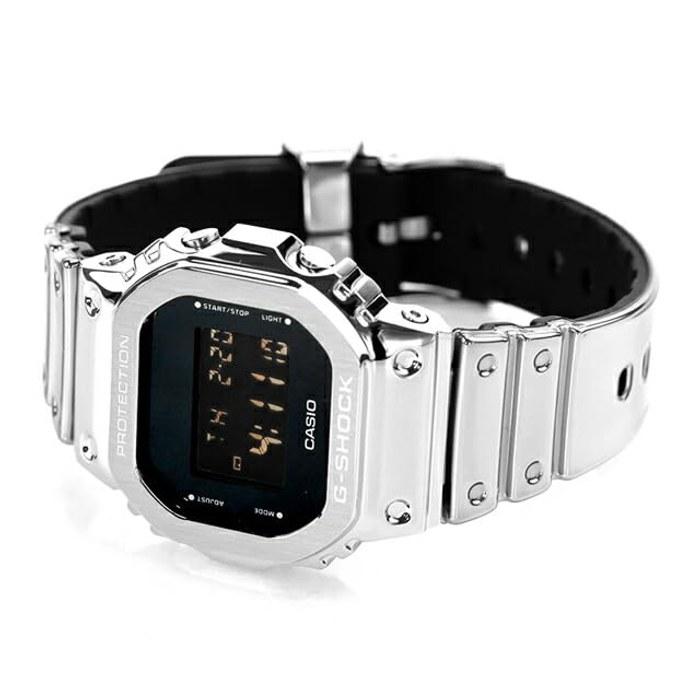[Casio G-Shock] G-Shock Fine Metallic Series Digital 5600 Series Quartz Men's Watch GM-5600YM-8 Black