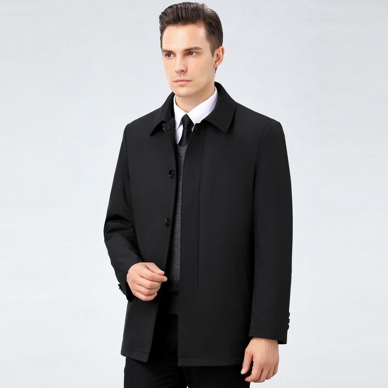 Осенне-зимняя теплая куртка из хлопка для руководителей — фото 4