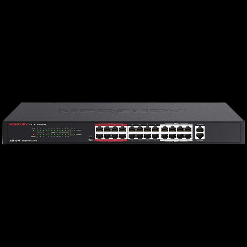 

Mercury MCS1326D-P 26-Port Unmanaged PoE Switch