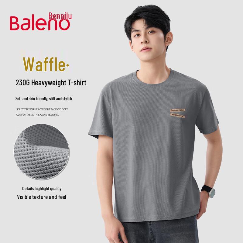 Baleno Men s Retro Oversized Graphic T-Shirt 3XL