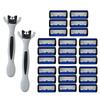 6-Layer Men's Manual Razor Shaver