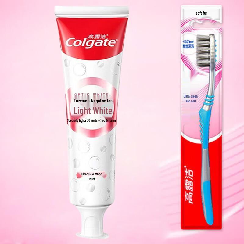 

Colgate Anti-Cavity Peach Toothpaste & Toothbrush Set