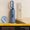 280-Bone Ring Buckle Automatic Sun & Rain Folding Umbrella: Large, Reinforced for Heavy Rain, UV Protection