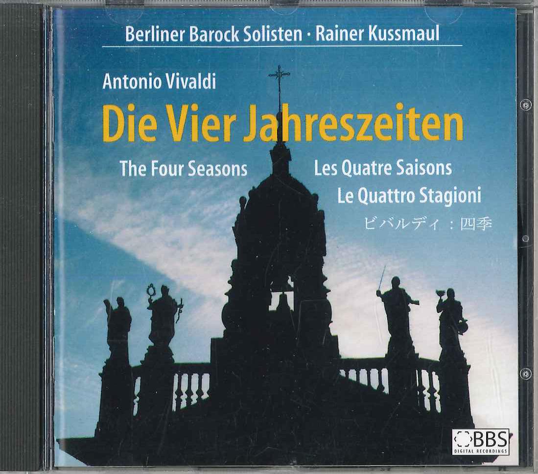 

CD RAINER KUSSMAUL - Vivaldi Die Vier Jahreszeiten NONE BBS Non Japan Classical Used