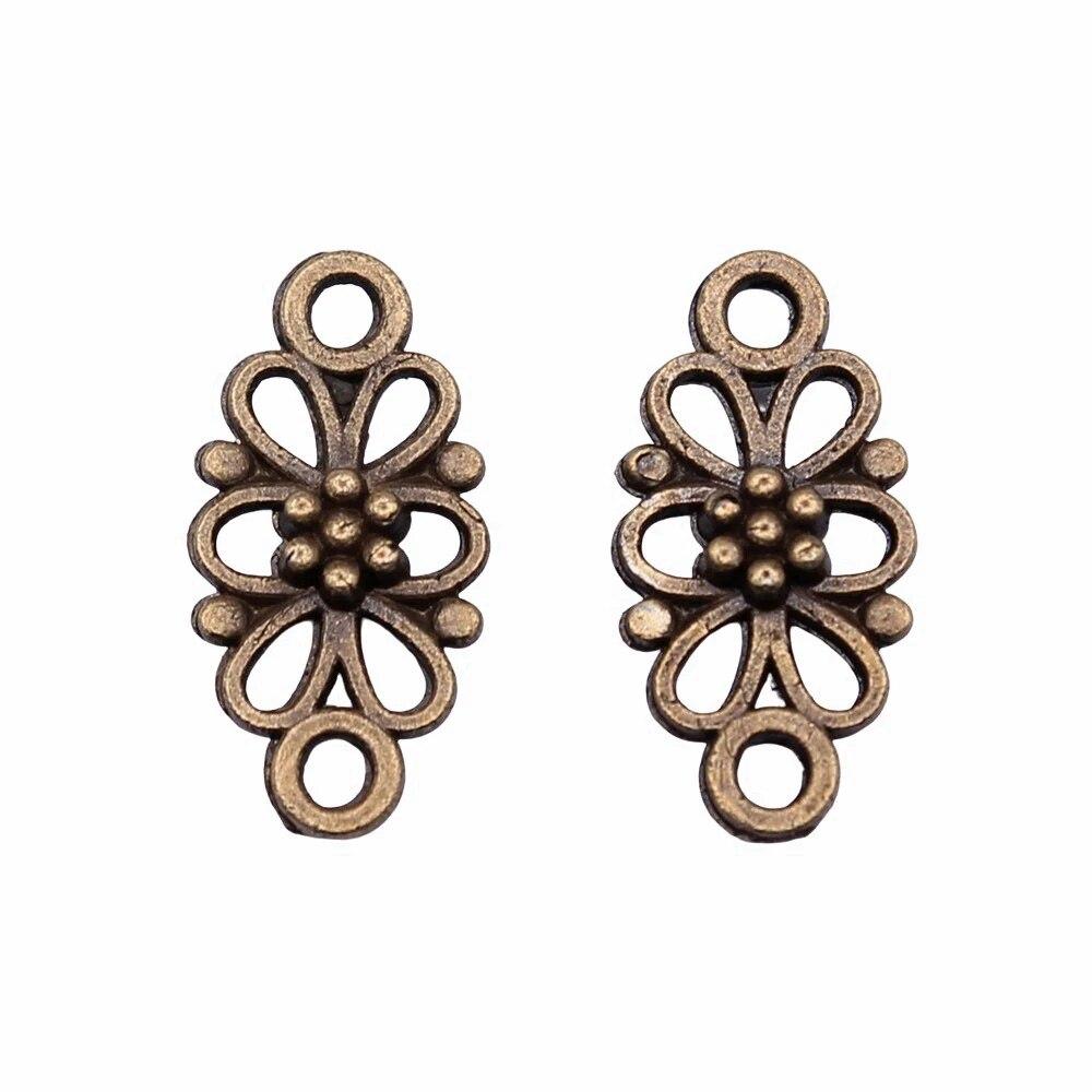 

Компоненты соединителя цветочной доски Подвеска Ювелирные изделия своими руками Подвески A16-20pcs-16x8mm