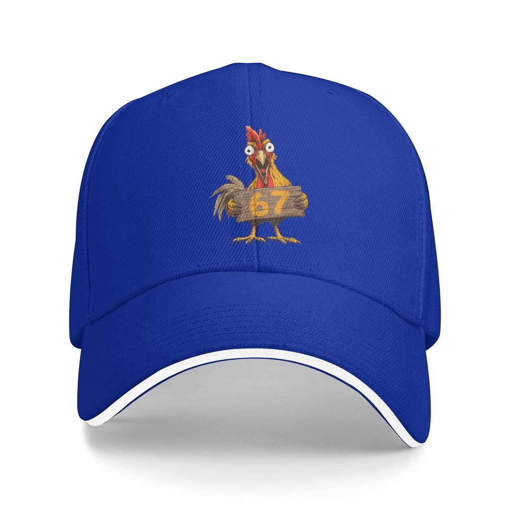Six Seven 6 7 Italian Chicken Brainrot 67 Gamer Meme Casual Baseball Cap Summer Trucker Hat Snapback Cap Male Baseball Caps
