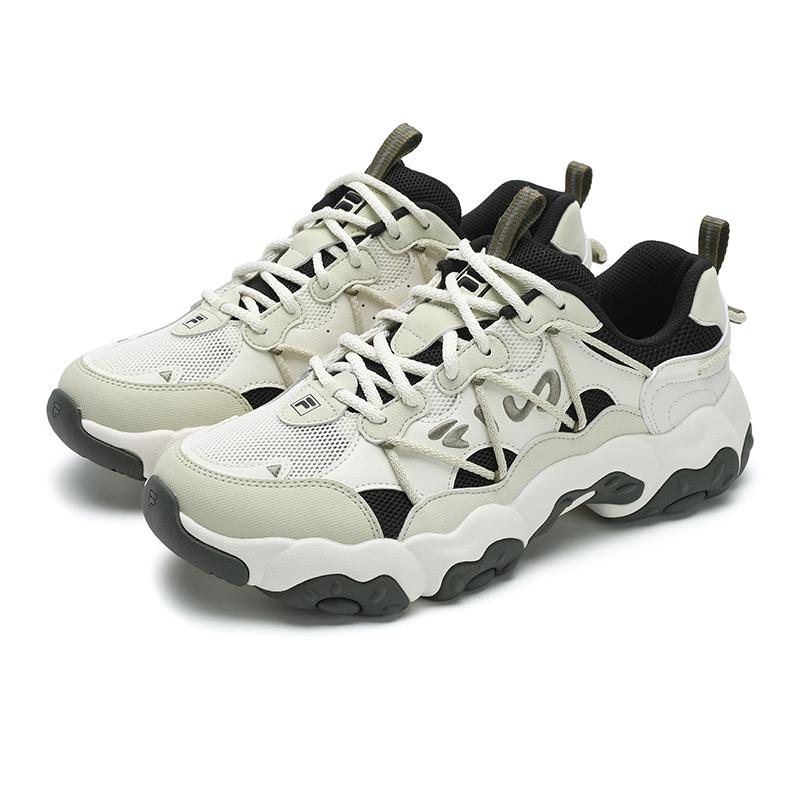 Fila Fluid 6 Cat Paw Shoes Retro Series Casual Trendy Comfortable Versatile Shock Absorbing Breathable Supportive Low Top Running Shoes F12M522111FAA