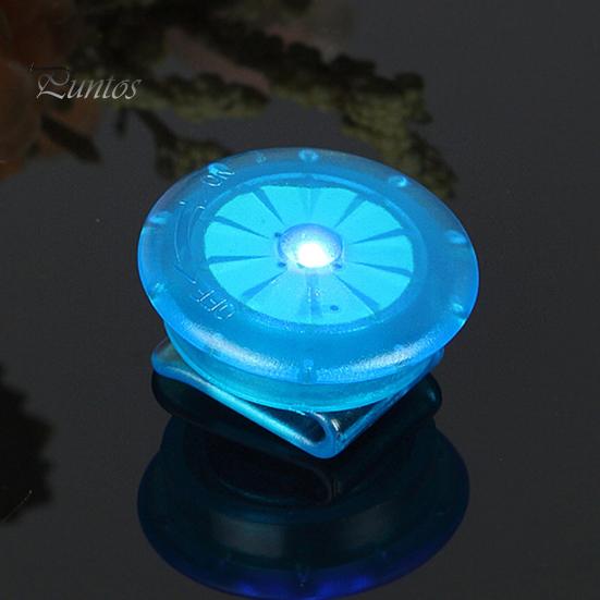 Luce da Corsa LED Clip per Zaino Lampada Super Luminosa ad Alti Lumen Alimentata a Batteria Luce di Avvertimento Lampeggiante per Sport all'Aria Aperta