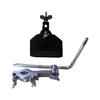 Cowbell Holder Clamp Support Metal Stand Adjustable Cowbell Holder Connector Cattle Bell Percussion Instrument Accessory